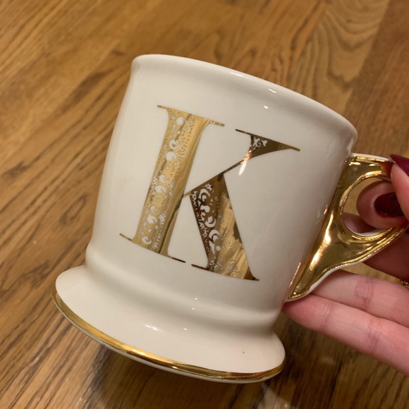Anthro “K” initial mug - Picture 2 of 4